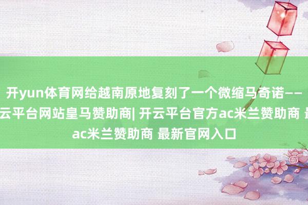 开yun体育网给越南原地复刻了一个微缩马奇诺——鬼屯炮台-开云平台网站皇马赞助商| 开云平台官方ac米兰赞助商 最新官网入口